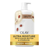 Olay Ultra Moisture Women's Body Wash with Cocoa Butter, 33 fl oz