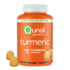 Qunol Turmeric Curcumin Gummies, 500mg, Ultra High Absorption, Joint Support Herbal Supplement, 60 Count