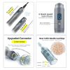 Dr. Pen M8-W 6 SPEED  Electric Derma Pen Stamp Recharger Auto MicroNeed1e Roller  2x 12Pin Cartridges