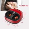 Shiatsu Foot Massager with Heat Kneading Rolling Scraping Air Compression