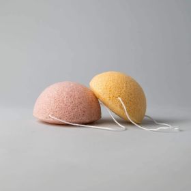 Konjac Sponge (Duo) (Sponge 2 Type: Aloe Vera, Sponge 1 Type: Activated Charcoal)