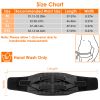 Back Support Brace Breathable Mesh Lumbar Support Belt Adjustable Lower Back Brace with Stays and Springs for Pain Relief for Men Women