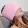 Gel Cold Headache Ice Cap Migraine Relief Cap Stress Relax Pain Head Hot Cold Therapy Cold Pack Eye Mask Ice Hat Massage Tool